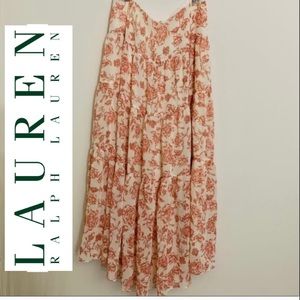 🆕Ralph Lauren Paudina Ruffle skirt Sz 10